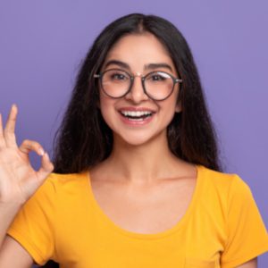Newgenhost Social Media Promotion 4 Newgenhost-Happy Insian Woman Gesturing Ok Sign And Smiling 92S8Zbs